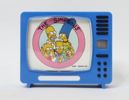 1991 Plastiskop TV Simpsons Bildbetrachter made in Germany
