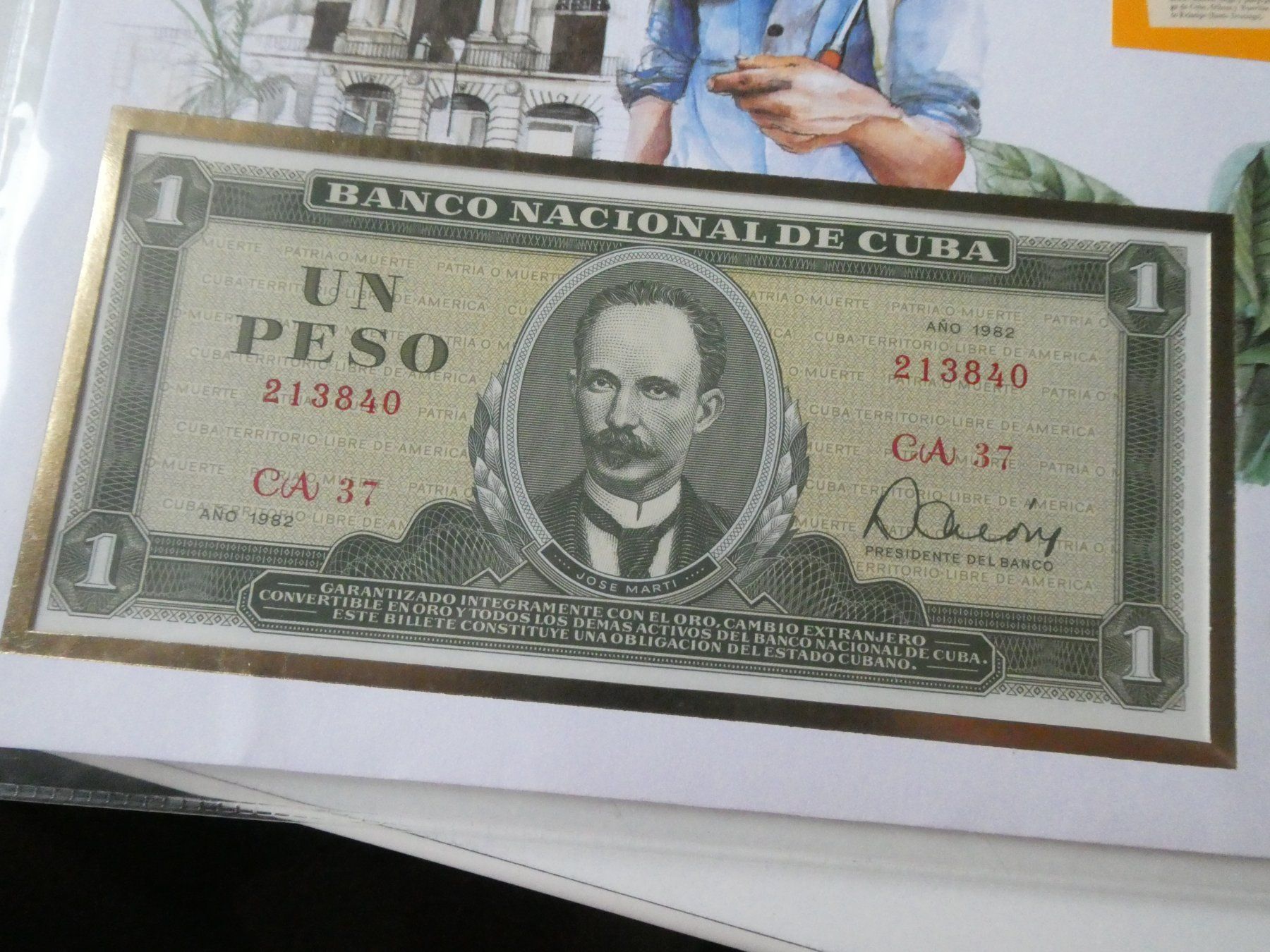 Banconote: Cuba 1985, Banknotenbrief – Nuovo (secondo la descrizione) da Hinterforst venduto da rohusri 1