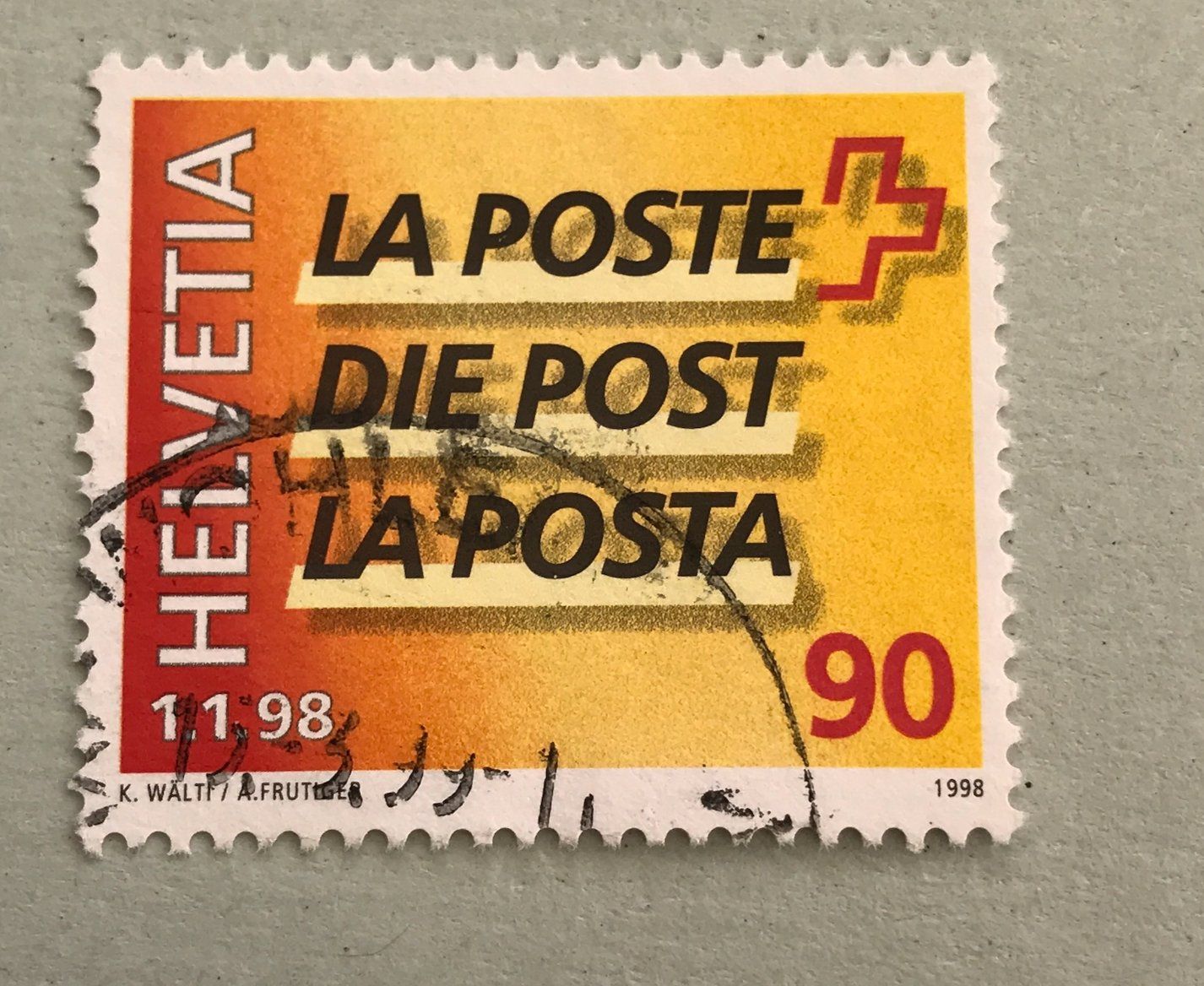 Tutti i francobolli: Nr.937 mit Stempel Abschleppdienst Schweizerischen PTT 1998 – Usato da Aarau venduto da Billa007