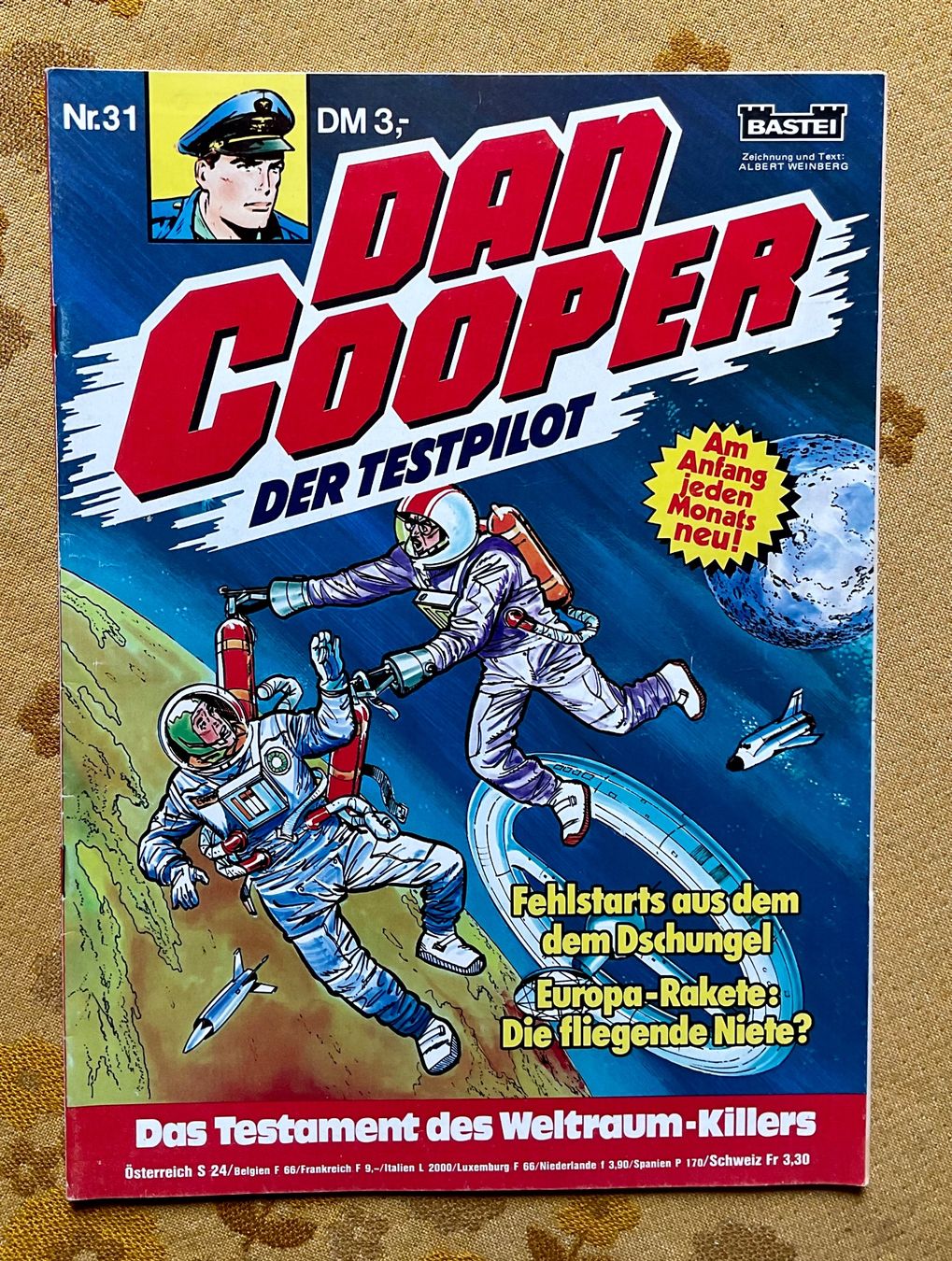 Comics: Dan Cooper der Testpilot Heft Nr 31 von 1983 ? – Gebraucht aus Endingen von nathan05