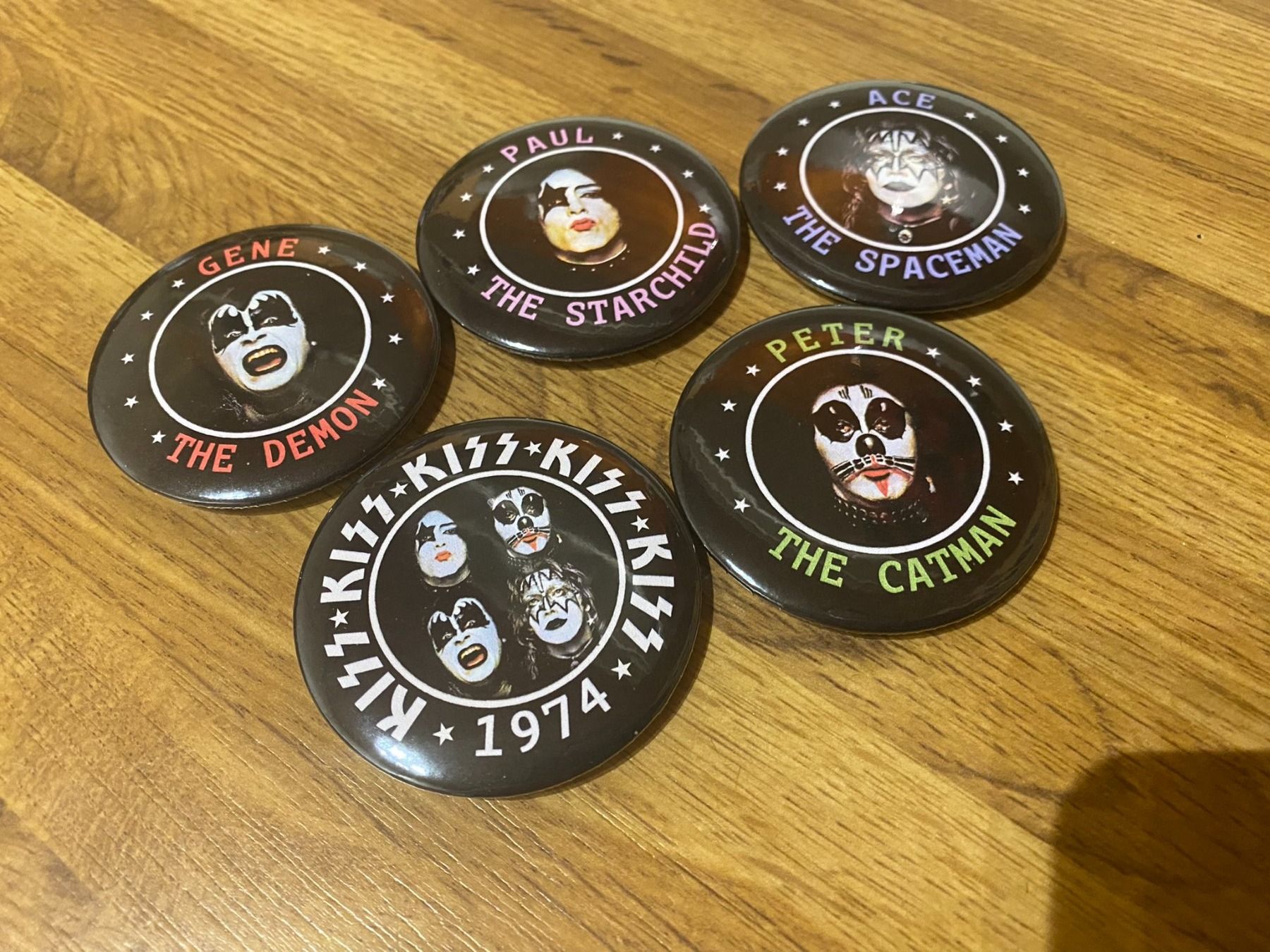 Calamite: 5x KISS Magnete, Neu! – Usato da Basel venduto da VinylLover68 1