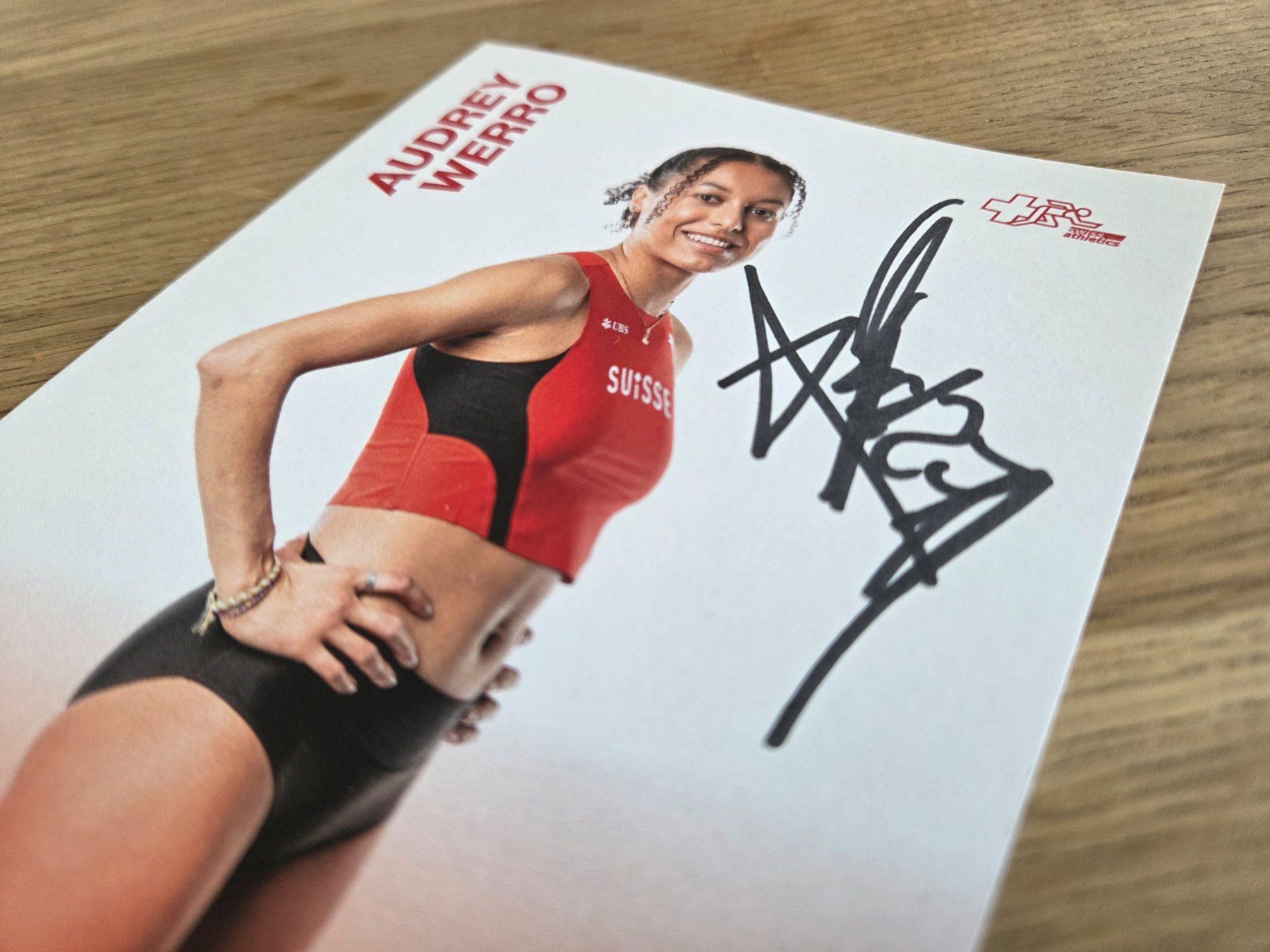 Autografi: Audrey Werro – Nuovo (secondo la descrizione) da Villars-sur-Glane venduto da Bolinot 2