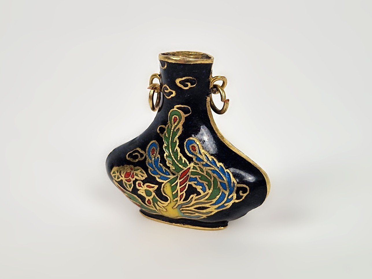 Vasi & Recipienti: Chinesische Cloisonné Emaille Fläschchen – Usato da Basel venduto da Restwert_Basel 9