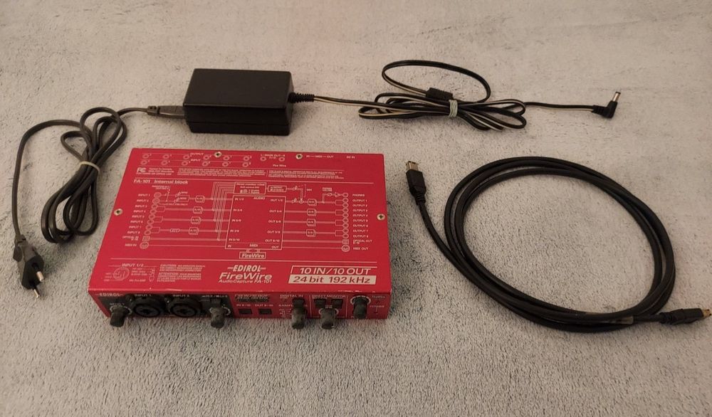 Firewire Audio Interface Edirol FA-101 24Bit / 192kHz (Gebraucht) in ...