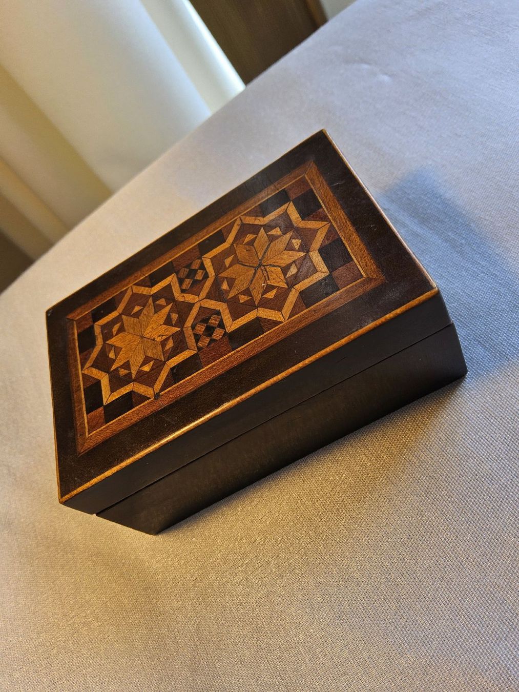 Dosen: Antike Holzbox Tunbridge Wells Kent, ca 1880 – Gebraucht aus Zürich von gutsan 6