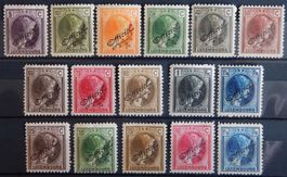 Luxemburg Dienst. Kat. 138-153 * 1926/27