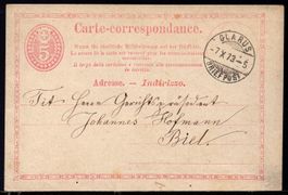 GLARUS 7.X.73  Postkarte