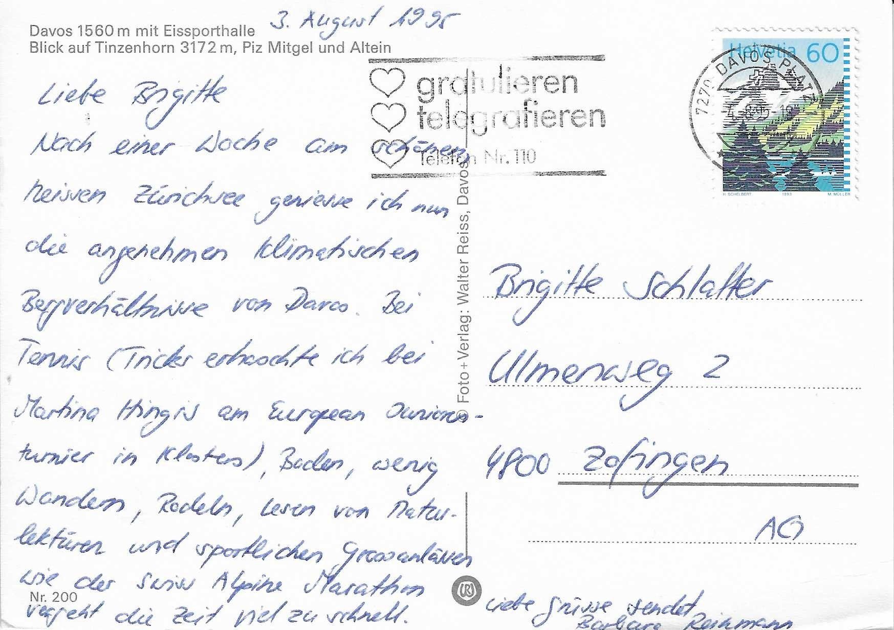 Cartes postales: Davos mit Eissporthalle GR – D'occasion à Rothrist par Stranglehold 1