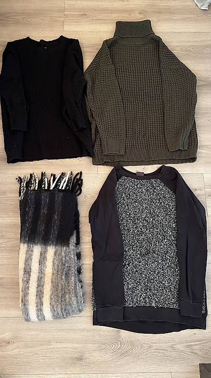 H&M Maglioni & Felpe: Winterset Pullover + Schal - free shipping – Usato da Ringgenberg BE venduto da kat_n5w8