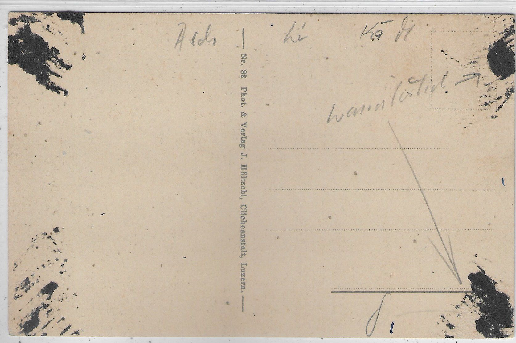 Cartoline postali: Hergiswil bei Luzern - Wallfahrtskirche - Litho – Usato da Ettingen venduto da Kartenplanet 1