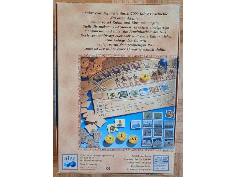 Spiele: Brettspiel "Ra" - Originalversion – Gebraucht aus Zürich von Desmond01 1