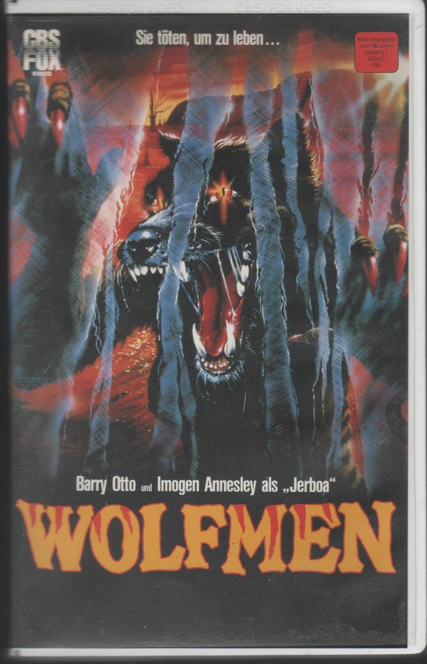 Tutti i VHS: Wolfmen (AUS 1987) CBS FOX VHS 5148 – Usato da Remetschwil venduto da Hofiii
