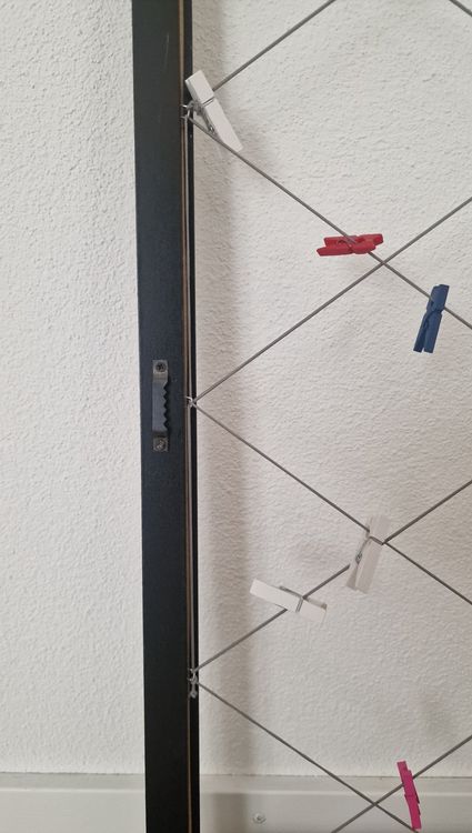 Fotoseil Mit 30 Klammern & Bilderrahmen - DIY Fotowand Ohne Bohren