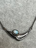 Silberkette opal Jugendstil