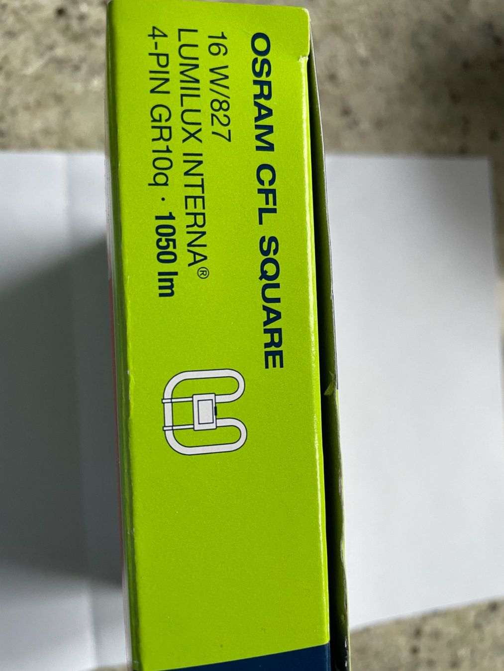 Osram Lampade: OSRAM 2D Schmetterlingslampe CFL SQARE 16W – Nuovo e nell'imballaggio originale da Langenthal venduto da dr_m2 2
