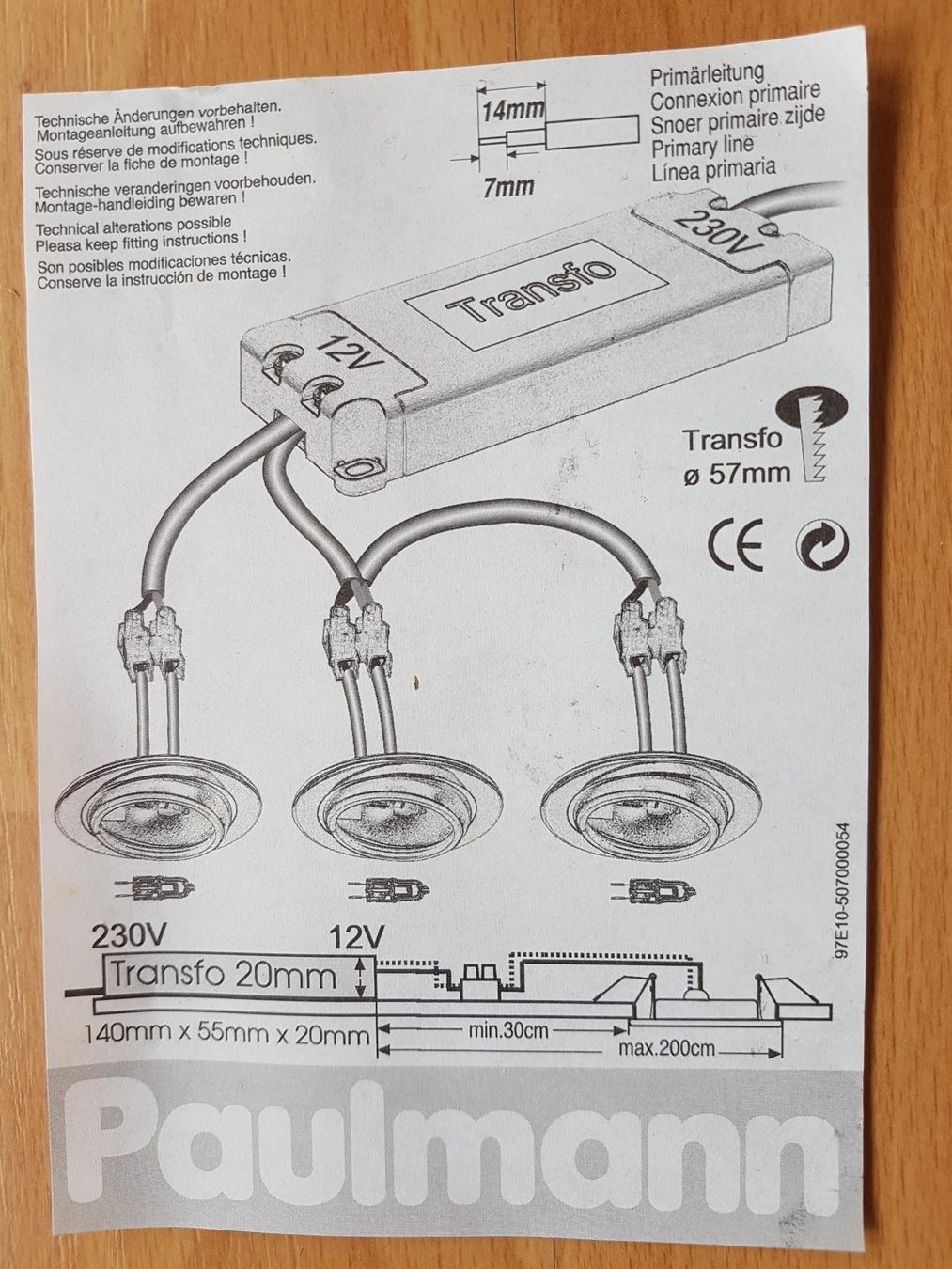 Paulmann Lampade: 5 x HALOGEN-SPOT PAULMANN (NEU) – Nuovo e nell'imballaggio originale da Sax venduto da prinzenrollen 6