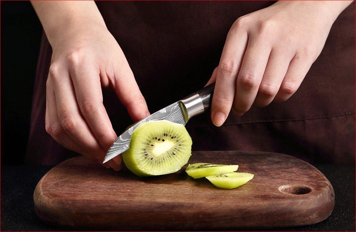 Coltelli da cucina: Küchenmesser, Schälmesser – Nuovo e nell'imballaggio originale da Burgdorf venduto da XJ6 7