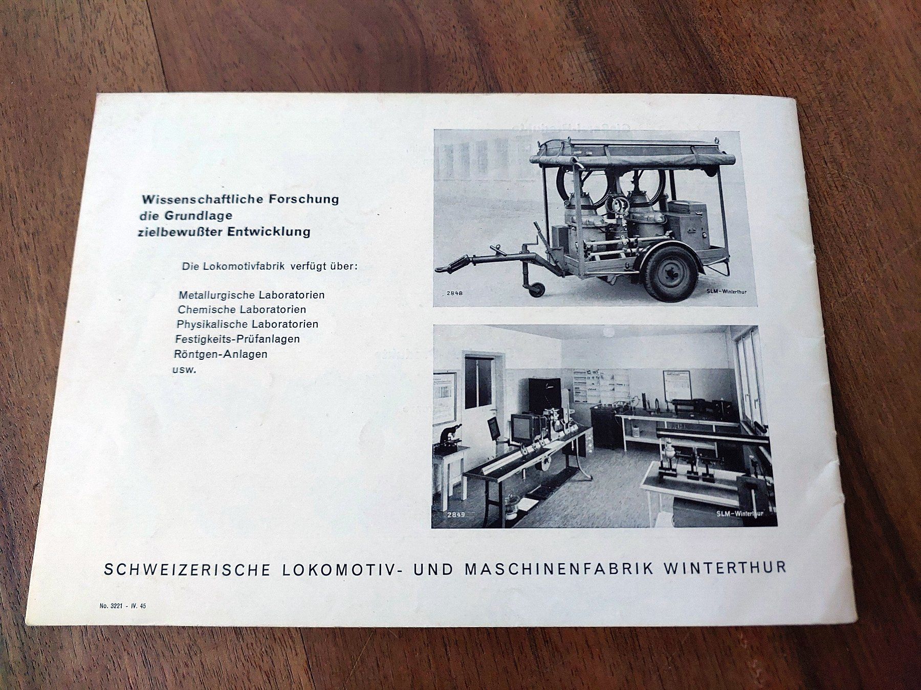Riviste & Magazine: SLM Winterthur Prospekt – Usato da Schönenwerd venduto da Steidi 8