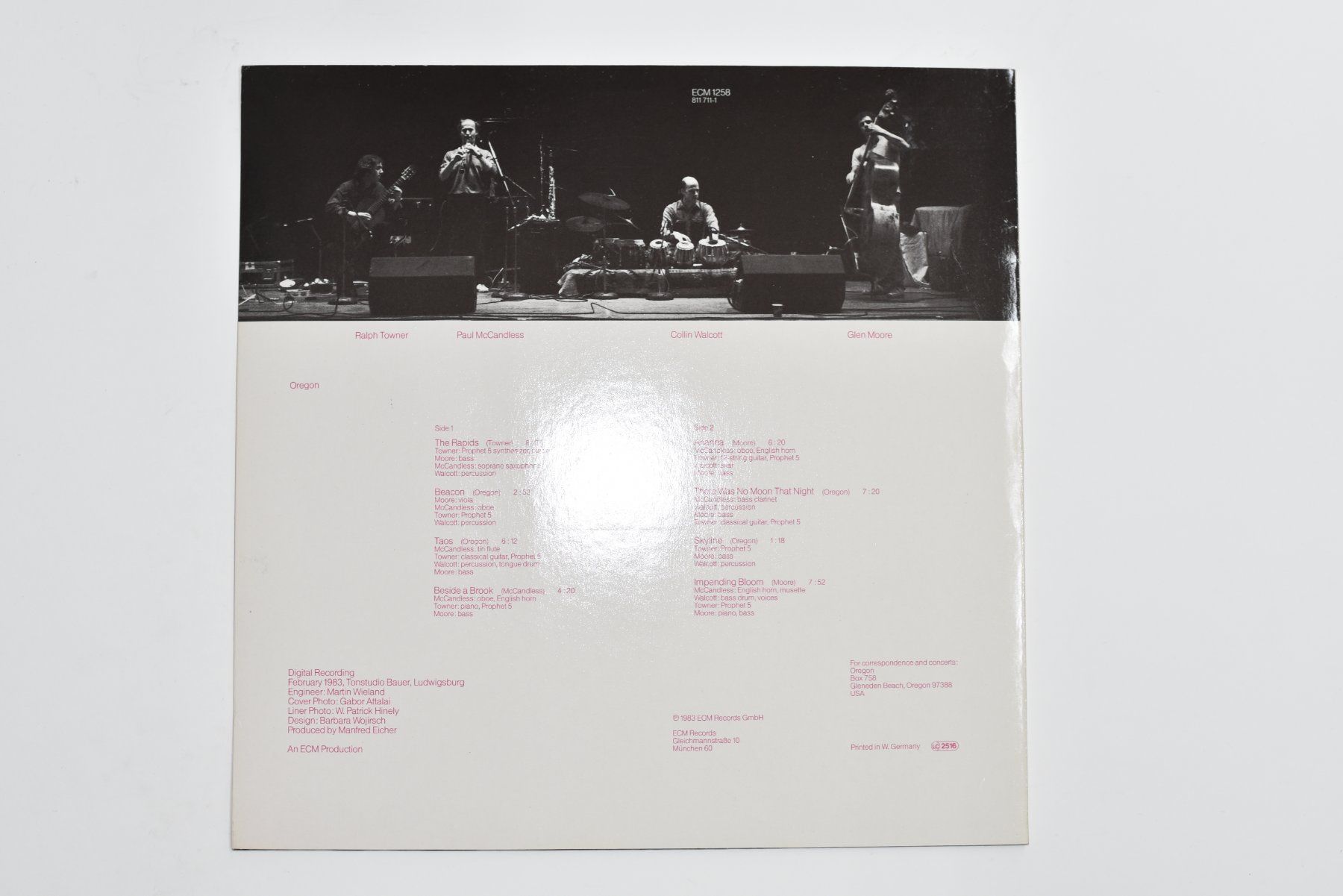 Dischi in vinile: Schallplatte Oregon - Oregon – Usato da Glis venduto da AtelierManus 1