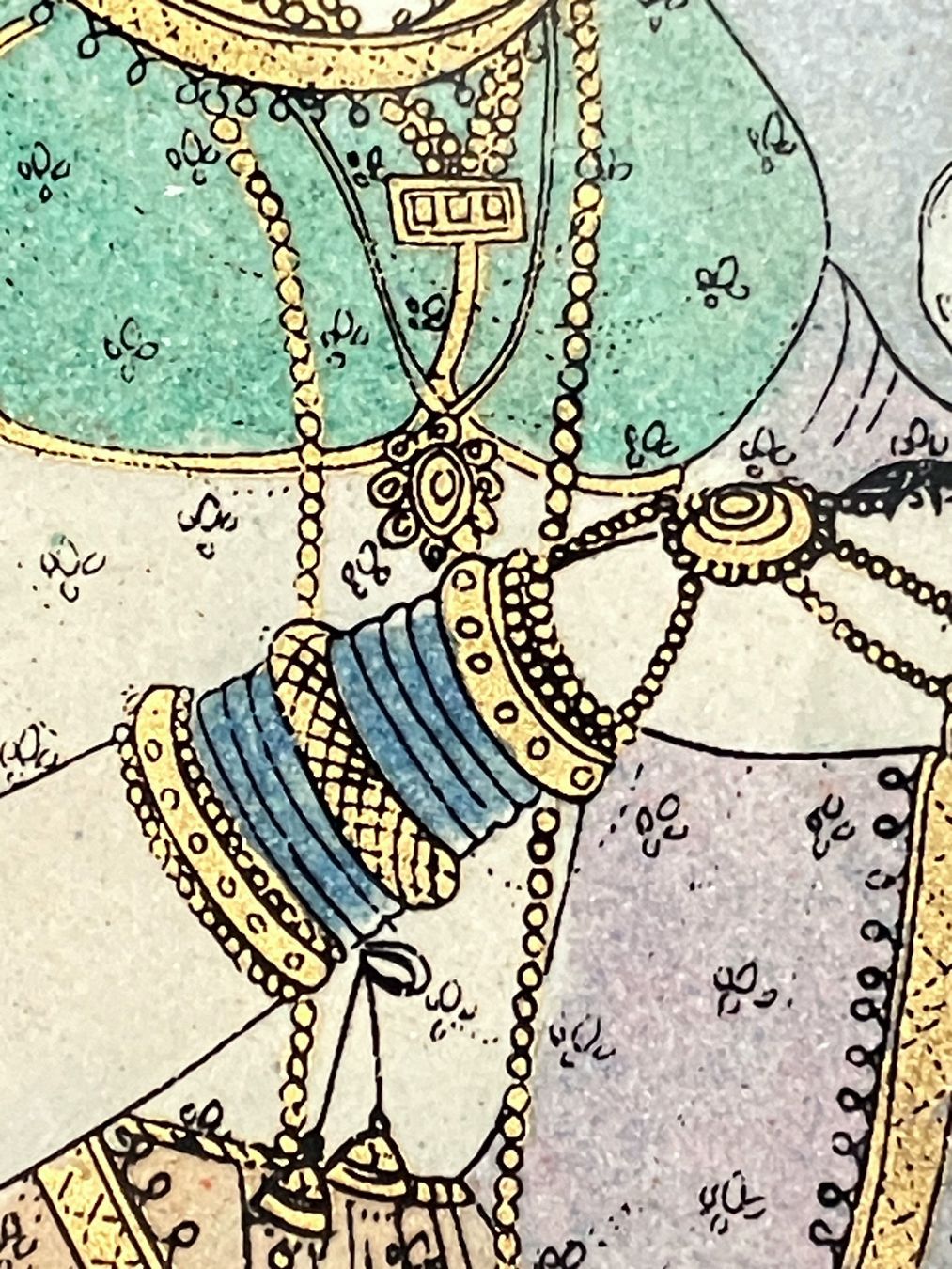 Posters & Illustrations: Edelsteinmalerei Asiatica Inderin – D'occasion à Horw par luzernicus 5