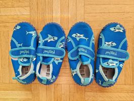 Playshoes Gr. 24/25 - Badeschuhe Einlegesohle 16.3cm, 2 Paar