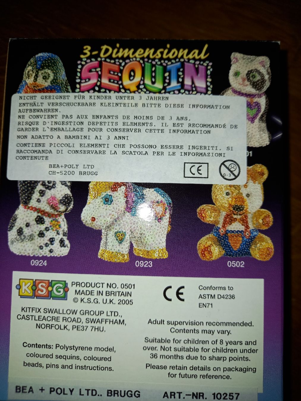 Kit bricolage: seqiun katze gestalten basteln – Nuovo e nell'imballaggio originale da Horgen venduto da mibi75 3
