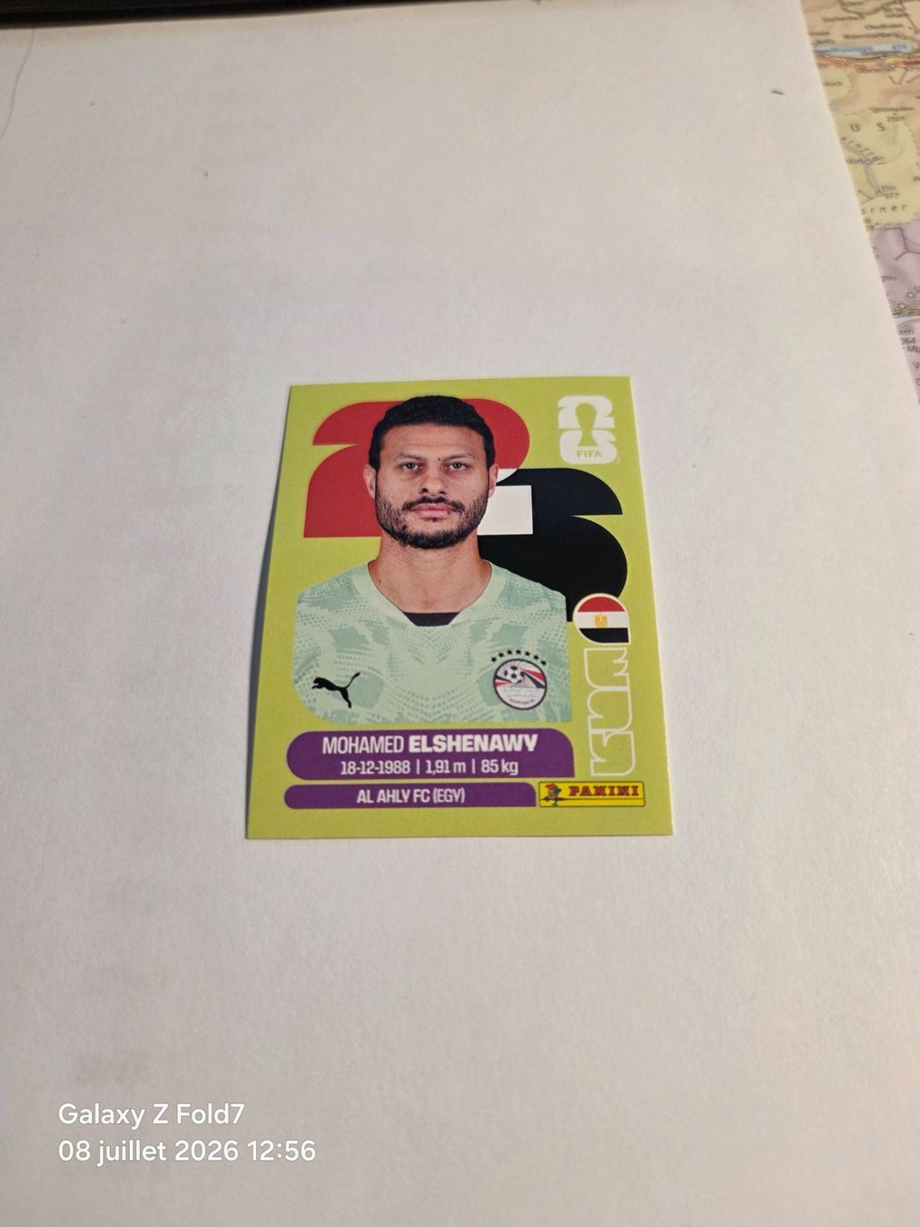 Panini Carte collezionabili: Panini  2026 MOHAMED ELSHENAWY EGY 2 – Nuovo (secondo la descrizione) da Grand-Lancy venduto da Seo67
