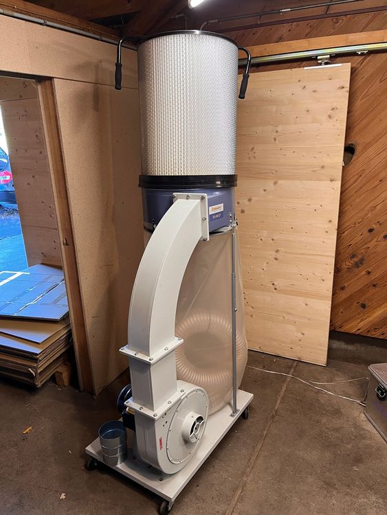 Absauganlage Holz Test