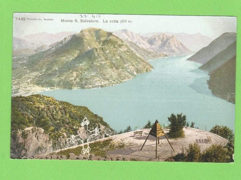 Cartoline postali: Monte S. Salvatore – Nuovo (secondo la descrizione) da Zürich venduto da t24_de
