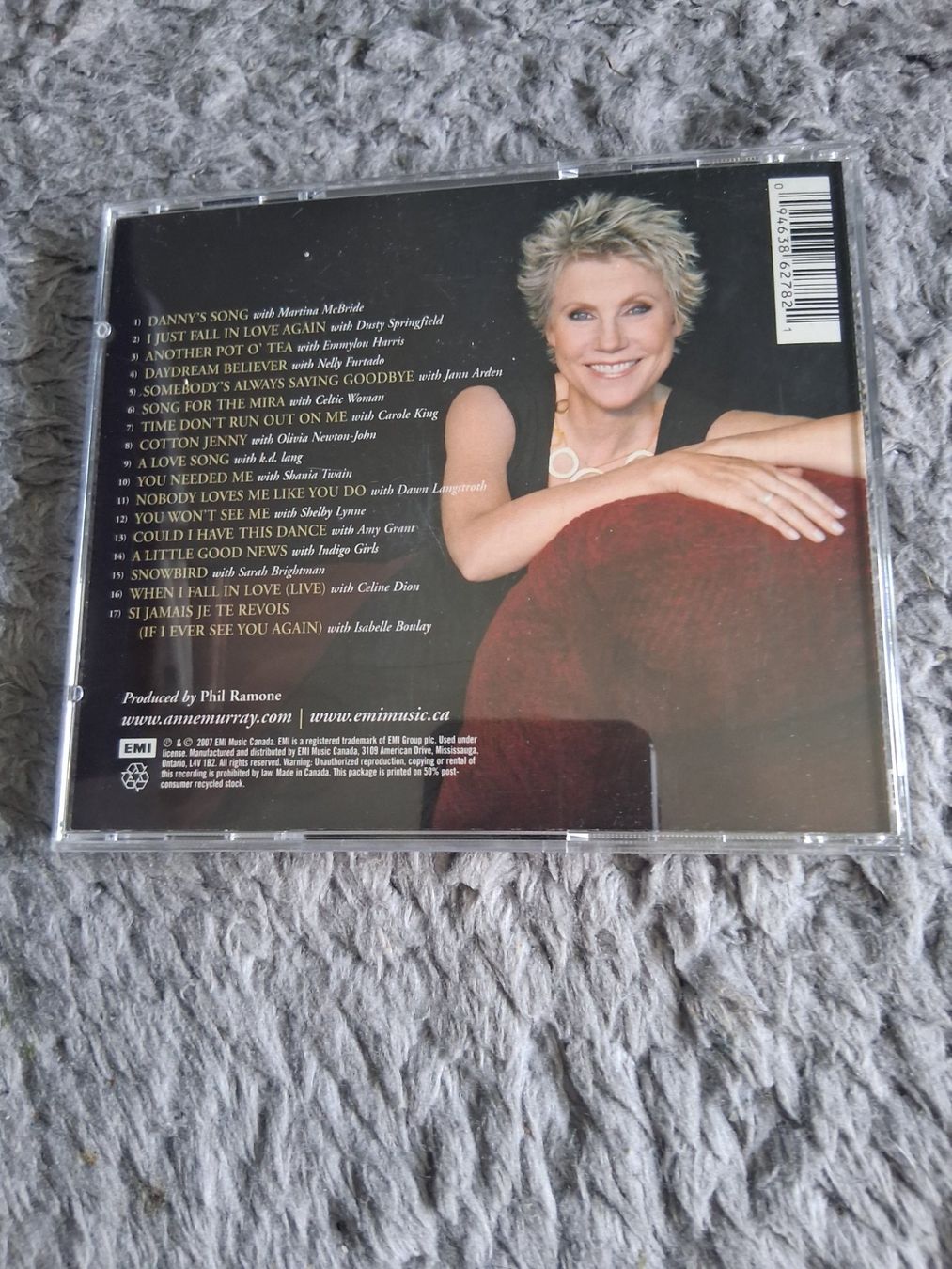 CDs: ANNE MURRAY    DUETS   FRIENDS & LEGENDS    CD – Gebraucht aus Wetzikon ZH von Ramones01 1