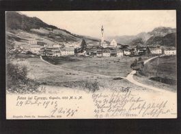 Ftan bei Tarasp GR ,gel.1903,Stempel Frauenfeld-Ausstellungp