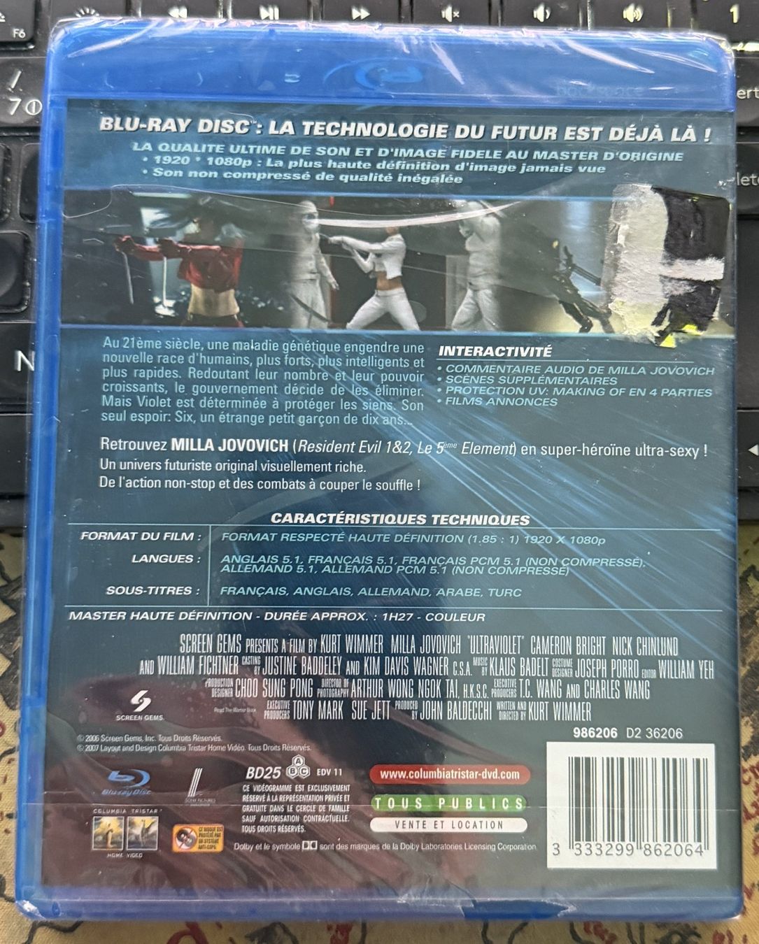 Tutti i DVDs: Blu-ray Ultraviolet (2006) – Nuovo e nell'imballaggio originale da Semsales venduto da __Florian__ 2