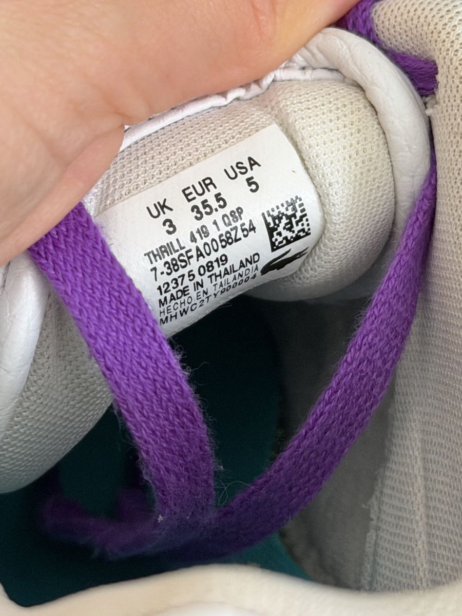Lacoste Scarpe da donna: Baskets Lacoste 35,5 – Usato da Forel (Lavaux) venduto da julie13 3