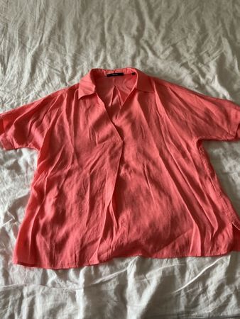 Someday, Sommerbluse, Gr. 36, luftig leicht, Coral