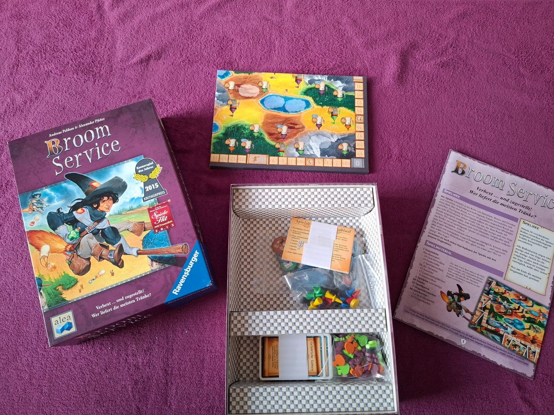 Ravensburger Spiele: Ravensburger Spiel - Broom Service – Gebraucht aus Müllheim Dorf von Seeeule01 1