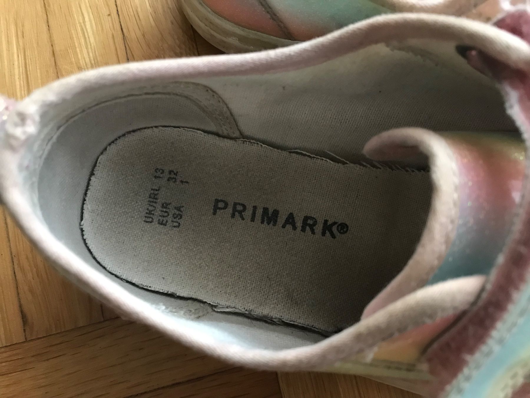 Scarpe per ragazze: Mädchen Schuhe mit Glitzer-Regenbogen-Farben Grösse 32 – Usato da Emmenbrücke venduto da Hathor123 5