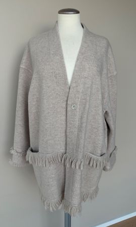 BRUNO MANETTI Wool- Cardigan Gr.44 NP850,-