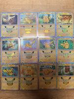 12 carte Pikachu 30th