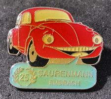 V238 - Pin VW Käfer Volkswagen 25 Jahre Saurenmann Embrach