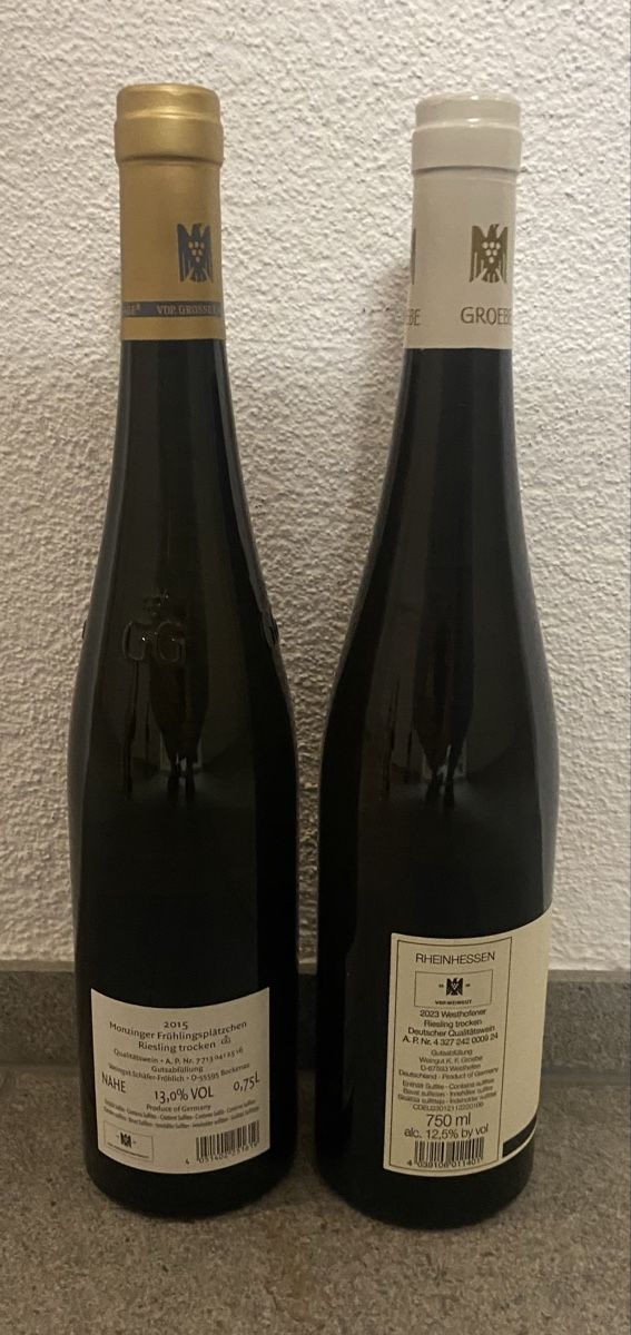 Vino: Doppelpack Riesling - Schäfer Fröhlich! Top Winzer – Nuovo (secondo la descrizione) da Gersau venduto da kat_5kz9 1