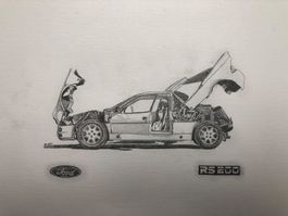 1986 Ford RS200 Group B