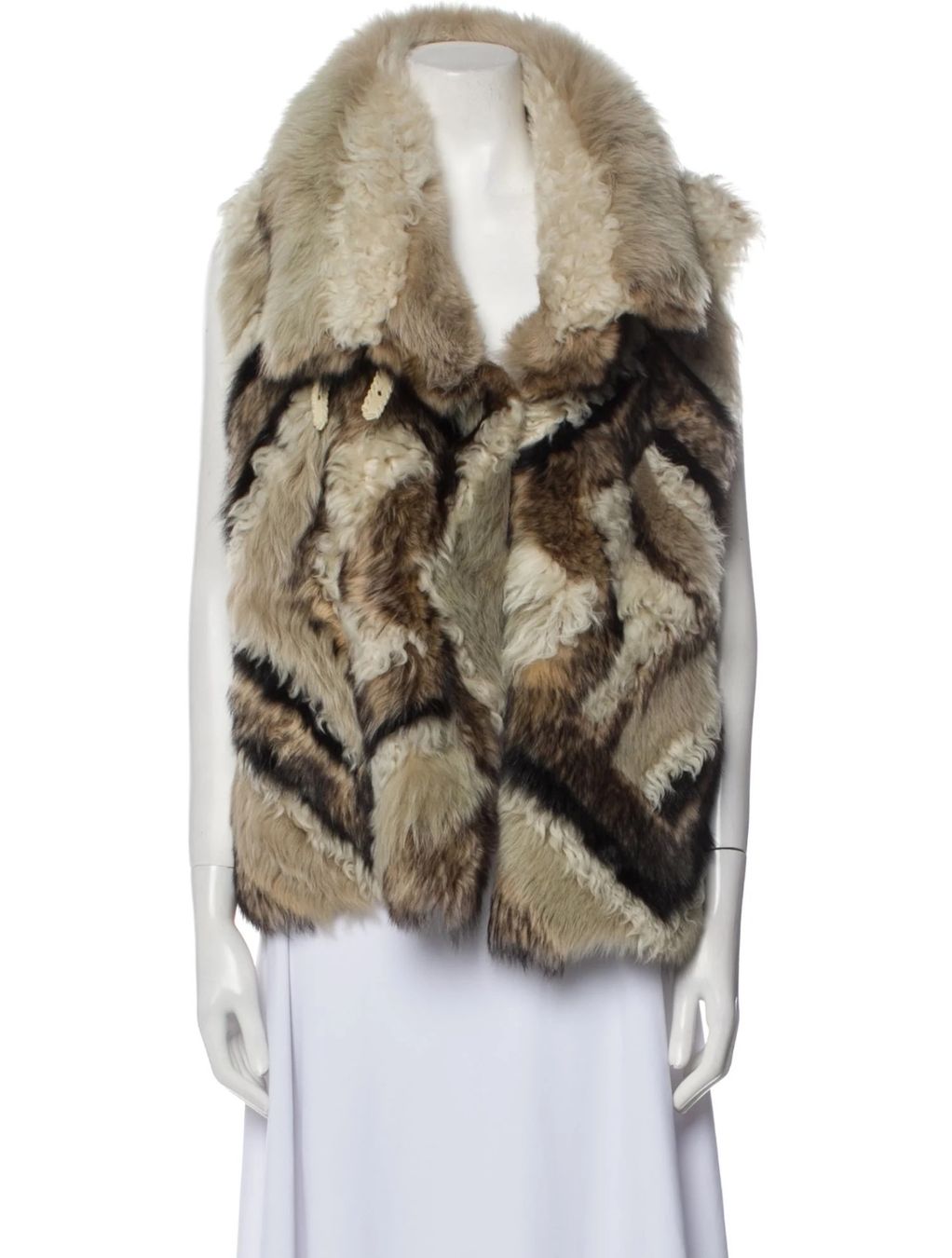 Ralph Lauren Sonstige Mädchenkleider: Vintage Ralph Lauren Collection shearling vest – Gebraucht aus Dallenwil von ZD2019 6