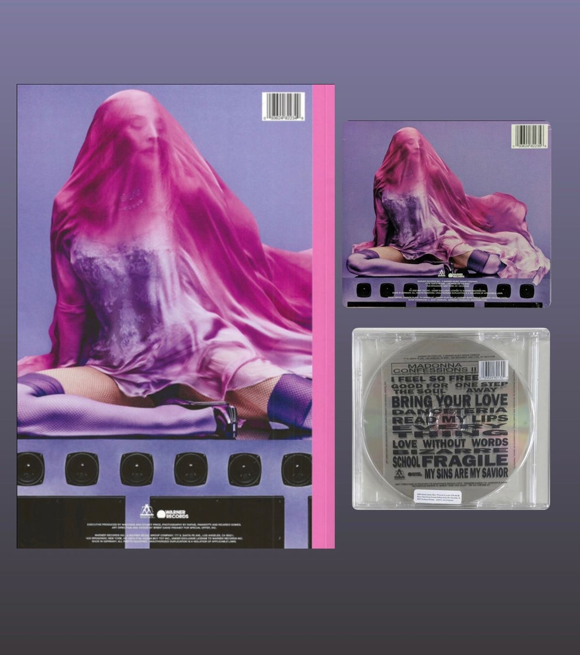 CD: MADONNA CONFESSIONS II Pack CDs – Nuovo e nell'imballaggio originale da Lausanne venduto da davzic 1