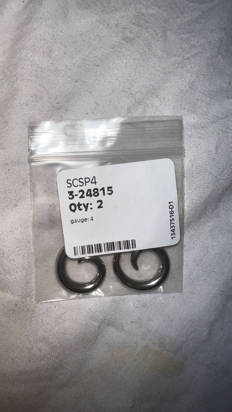 Gioielli per piercing: • Spirale / Piercing / Tunnel • – Nuovo (secondo la descrizione) da Basel venduto da mendoza13 1