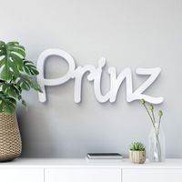 Dekobuchstaben Prinz 35x15cm (neu, UVP 14.90 Fr.)