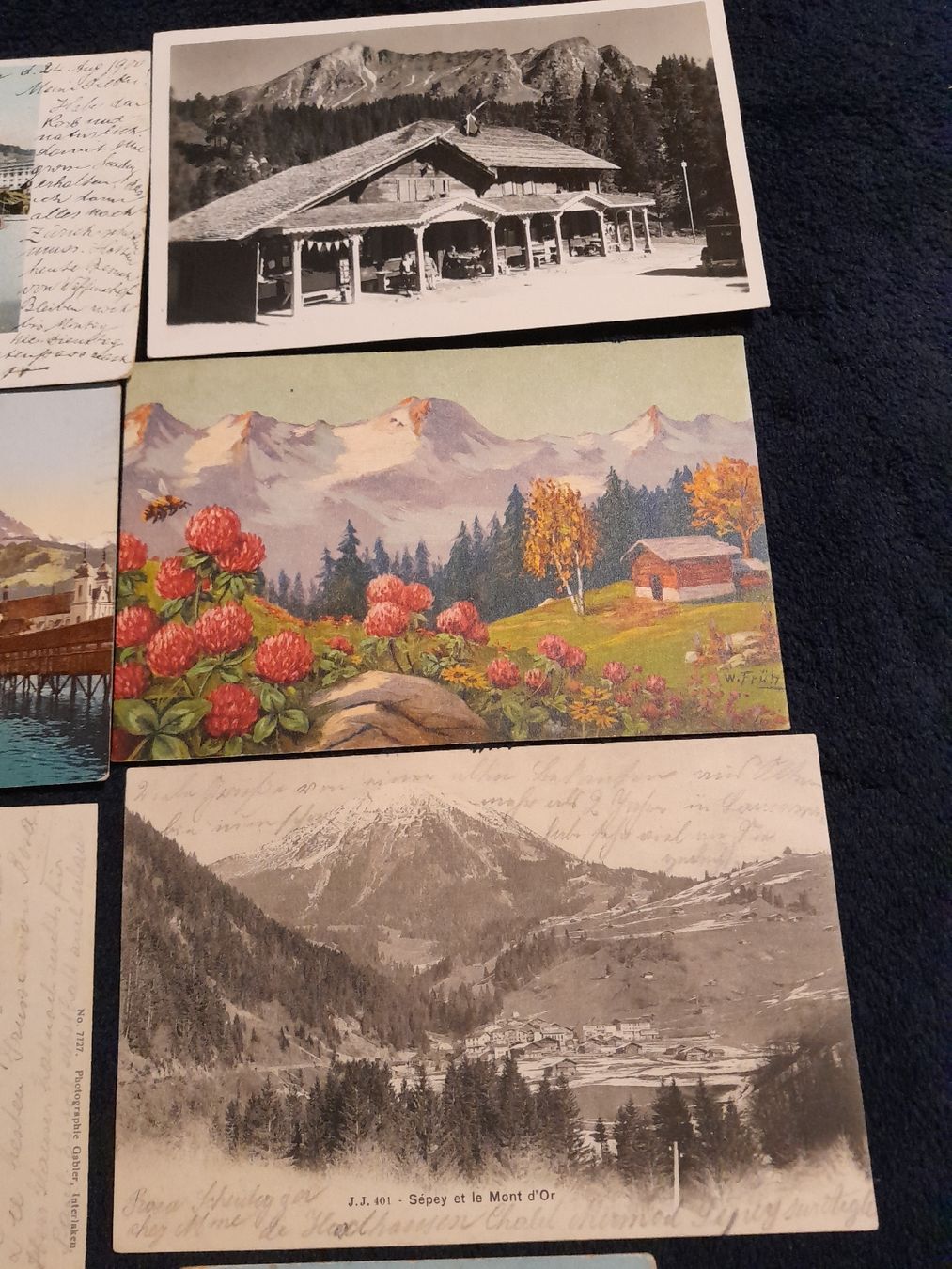 Ansichtskarten: Sammlung Postkarten Schweiz 100 Jahre +    – Gebraucht aus oekingen von beauty1964 3