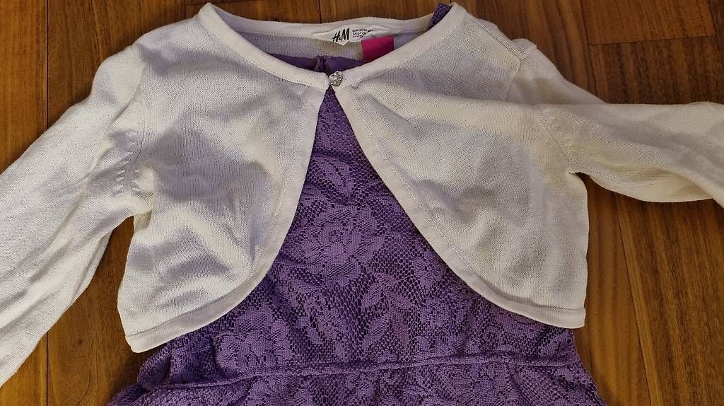 Kleiderpakete & -sets: Div. Langarm-Kleider oder mit Bolero Gr. 122 bis 140 – Gebraucht aus St. Gallen von Libelle99 4