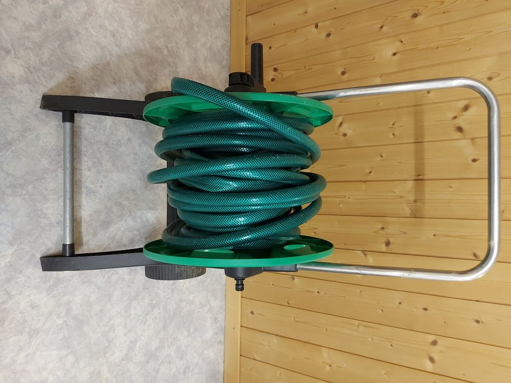 Abdeckung Für Wandmontierte Gartenschlauchrolle – 420D Oxford-Gewebe, 55x55x30 Cm, Wetterfest, Mit Urethan-Innenbeschichtung, Schwarz