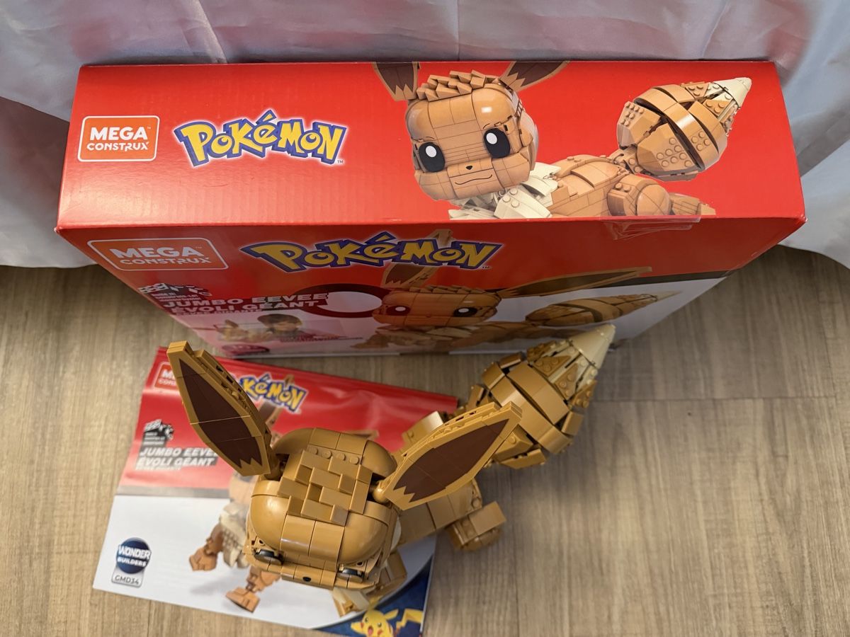 Mega Baukästen: Mega Construx Pokémon Jumbo Evoli Aufgestellt – Gebraucht aus Bern von Blueangel6 3