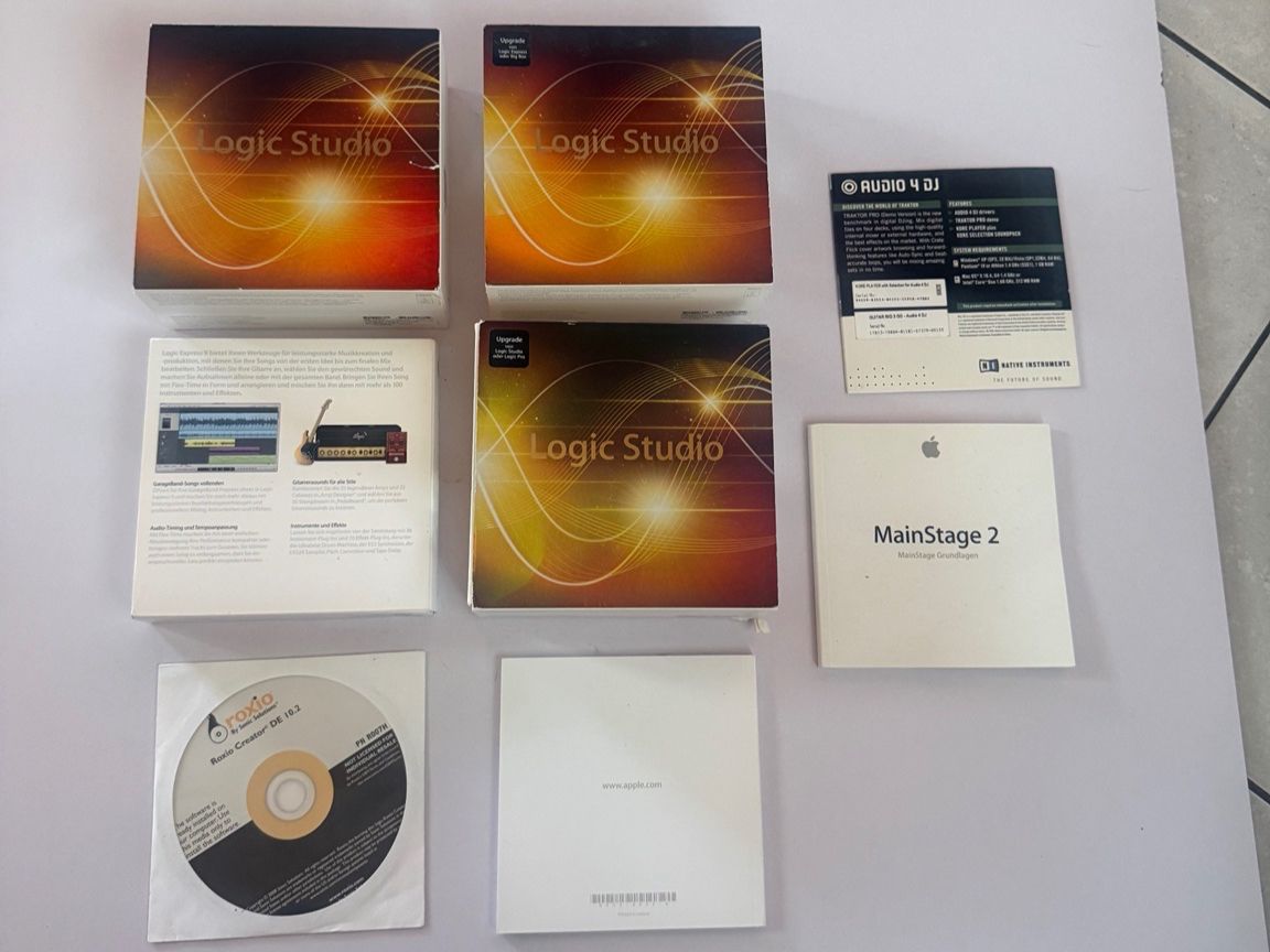 Apple Software: Apple Logic Studio Pro 9 + Logic Express 9 Original Paket – Neu (gemäss Beschreibung) aus Diegten von SchatzkisteBL